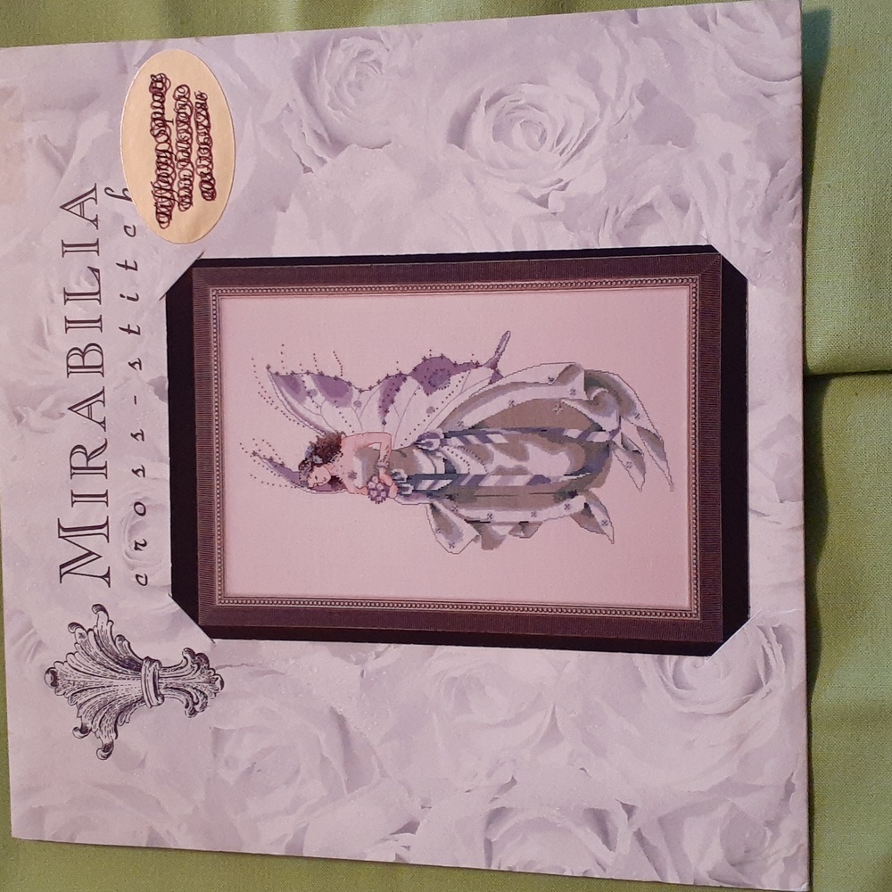 July's Amethyst Fairy by Nora Corbett Mirabilia designs MD-59
